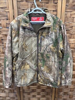 Milwaukee Heated Gear Men's Realtree Camo Performance Jacket - Brown/Green